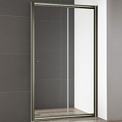 Cezares Giubileo Душевая дверь раздвижная 120,5x195h см, стекло прозрачное 6 мм, цвет: бронза GIUBILEO-BF-1-120-C-Br