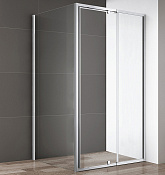 Cezares Variante Душевой уголок 100-110x100x195h см, стекло прозрачное 6 мм, цвет: хром VARIANTE-AH-1-100/110-100-C-Cr
