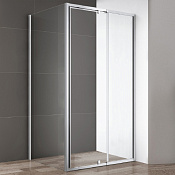 Cezares Variante Душевой уголок 100-110x90x195h см, стекло прозрачное 6 мм, цвет: хром VARIANTE-AH-1-100/110-90-C-Cr