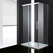 Cezares Premier-Soft Душевой уголок 142x90x200h см, стекло прозрачное 8 мм, цвет: хром PREMIER-SOFT-W-AH-1-140/90-C-Cr-IV