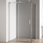 Cezares Stylus-Soft Душевой уголок 162,5x80x195h см, стекло прозрачное 8 мм, цвет: хром STYLUS-SOFT-AH-1-160/80-C-Cr