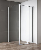 Cezares Variante Душевой уголок 80-90x100x195h см, стекло прозрачное 6 мм, цвет: хром VARIANTE-AH-1-80/90-100-C-Cr