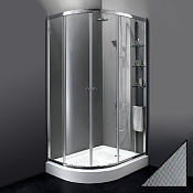 Cezares Anima Душевой уголок, прямоугольная-асим., 120х90хh200 см. ANIMA-W-RH-2-120/90-P-Cr-R