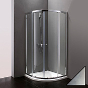 Cezares Anima Душевой уголок, четверть круга, 90х90хh200 см. ANIMA-W-R-2-90-P-Cr