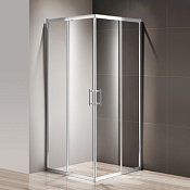 Cezares Momento Душевой уголок 90,5x90x195h см, стекло прозрачное 6 мм, цвет: хром MOMENTO-A-2-90-C-Cr