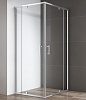 Cezares Variante Душевой уголок 80-90x80-90x195h см, стекло прозрачное 6 мм, цвет: хром VARIANTE-A/AH-2-80/90-C-Cr