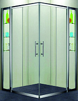 Душевой уголок RGW Hotel HO-312 110x110 см с полками 030631211-11