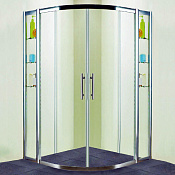 Душевой уголок RGW Hotel HO-512 130x130 см с полками 030651233-11