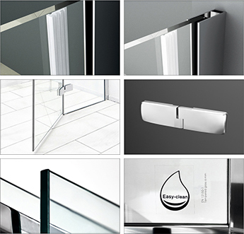 Душевой уголок Wasserkraft Aller  120x100 см 10H10R