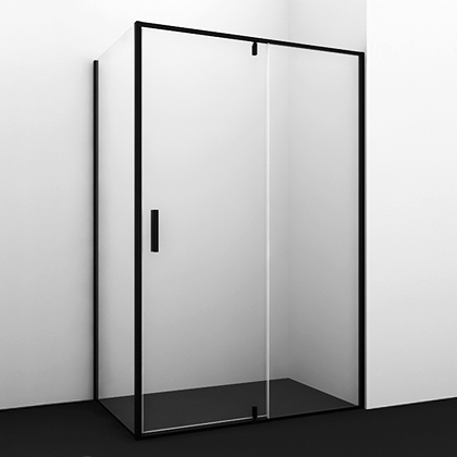 Wasserkraft Elbe Душевое ограждение 120х90х200h, черная, прозрачное 74P07