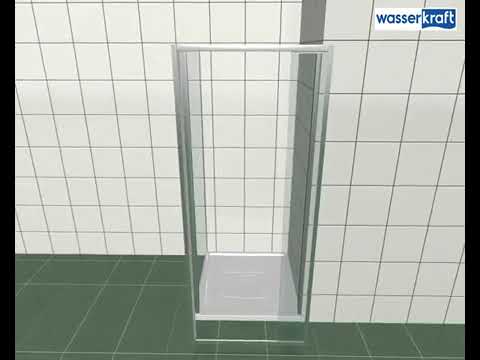 Душевой уголок Wasserkraft Berkel  120x100 см 48P10