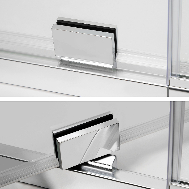 Wasserkraft Berkel Обратная панель 100х200h, профиль хром, стекло прозрачное 48P10-RP100