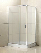 Belbagno Uno Душевой уголок 120х80х195h, стекло текстурированное UNO-195-AH-2-120/80-P-Cr