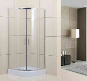 Belbagno Uno Душевой уголок 80х80х195h, стекло прозрачное UNO-195-R-2-80-C-Cr