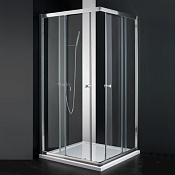 Cezares Anima Душевой уголок, квадратный, 100х100хh200 см. ANIMA-W-A-2-100-C-Cr