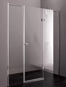 Cezares Verona Душевая дверь распашная 215x195h см, стекло прозрачное 6 мм, цвет: хром VERONA-W-B-13-100+60/60-C-Cr