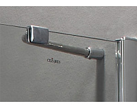 Cezares Verona Душевой уголок 120x120x195h см, стекло рифленное 6 мм, цвет: хром VERONA-W-A-2-120-P-Cr