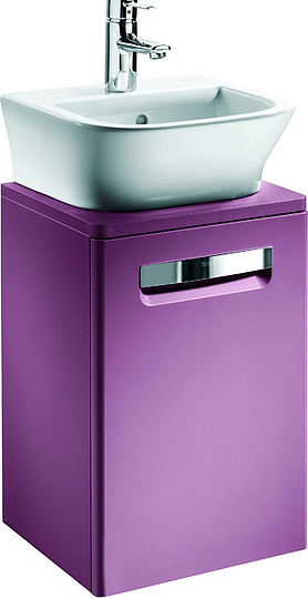 Roca Gap Раковина подвесная 35х32 см, с переливом, без донного клапана, цвет: белый глянцевый 327479000