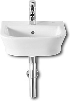 Roca Gap Раковина подвесная 35х32 см, с переливом, без донного клапана, цвет: белый глянцевый 327479000