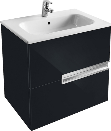 Roca Victoria Раковина накладная 60,5х46,5 см, с переливом, без д/к, цвет: белый глянцевый 32782100Y