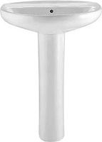 Roca Victoria Раковина подвесная 56х46 см, с переливом, без донного клапана, цвет: белый глянцевый 32739300Y