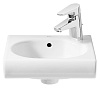 Roca Meridian Раковина подвесная 35х32 см, с переливом, без донного клапана, цвет: белый глянцевый 327249000