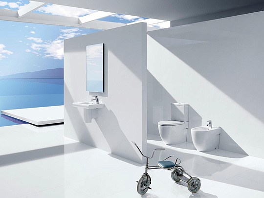 Roca Meridian Раковина подвесная 35х32 см, с переливом, без донного клапана, цвет: белый глянцевый 327249000