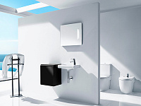 Roca Meridian Раковина подвесная 35х32 см, с переливом, без донного клапана, цвет: белый глянцевый 327249000