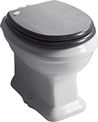 Simas Arcade Унитаз напольный с вертикальным сливом 44х72 см, без крышки, цвет: белый глянцевый AR801