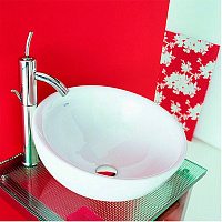 Roca Bol Накладная 420x420x230 mm керамическая раковина, цвет белый 327876000