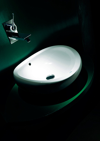 Roca Urbi Раковина чаша 45х45х18h см, без перелива, цвет: белый глянцевый 327225000