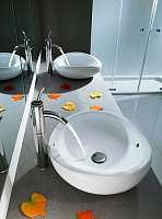 Roca Urbi Раковина чаша 45х45х18h см, без перелива, цвет: белый глянцевый 327225000