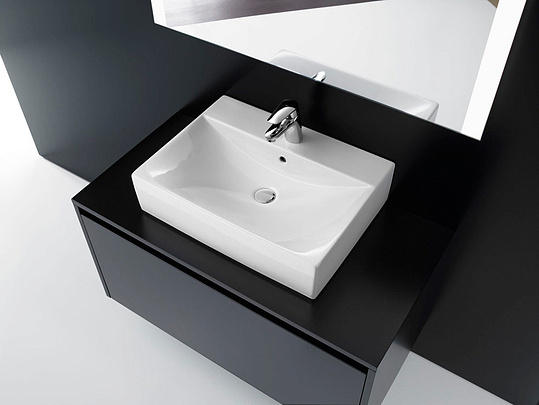 Roca Diverta Раковина подвесная 47х44 см, с переливом, без донного клапана, цвет: белый глянцевый 327111000