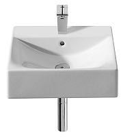 Roca Diverta Раковина подвесная 47х44 см, с переливом, без донного клапана, цвет: белый глянцевый 327111000