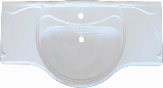 Roca America Раковина накладная 86,5х48х21,5h см, с переливом, без д/к, цвет: белый глянцевый 327206000