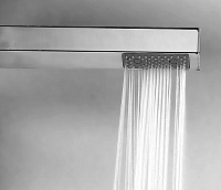 Bossini Cube Ручной душ, 1 вид струи, цвет: chrome B00255.030