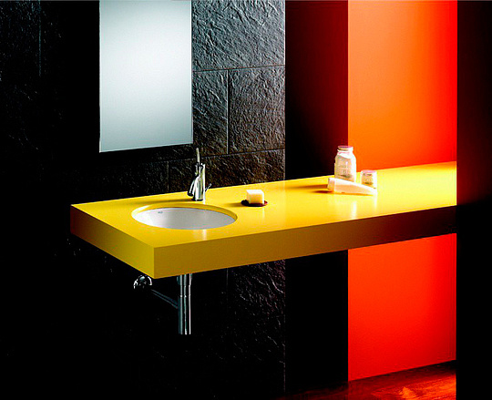 Roca Foro Раковина встраиваемая снизу d41 см, без перелива, цвет: белый глянцевый 327884000