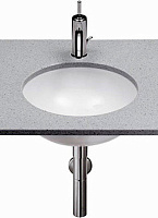 Roca Foro Раковина встраиваемая снизу d41 см, без перелива, цвет: белый глянцевый 327884000