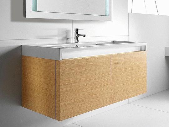 Roca Stratum Раковина подвесная 110х50 см, без перелива, цвет: белый глянцевый 327631000