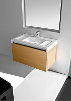 Roca Stratum Раковина подвесная 110х50 см, без перелива, цвет: белый глянцевый 327631000