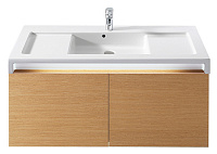 Roca Stratum Раковина подвесная 110х50 см, без перелива, цвет: белый глянцевый 327631000