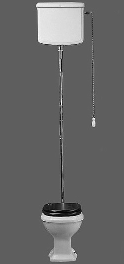 Simas Arcade Унитаз с высоким бачком, цвет: белый AR801/AR802