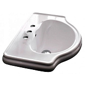 Kerasan Retro Раковина встраиваемая сверху на 62 см, 62х45,5 см, 3 отв. под смеситель, цвет: Bianco 103001*3