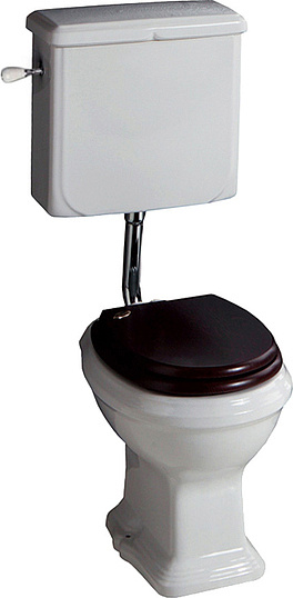 Simas Arcade Унитаз с высоким бачком, цвет: белый AR811/AR812