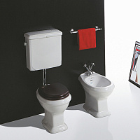 Simas Arcade Унитаз с высоким бачком, цвет: белый AR811/AR812