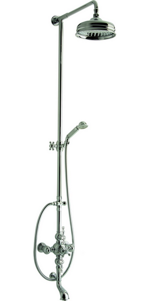 Cisal Arcana America Душевая стойка: смеситель термостатический для ванны, цвет: chrome AA00414021