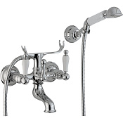 Cisal Arcana Toscana Смеситель для ванны накладной, с душевым комплектом, цвет: chrome TS00012021