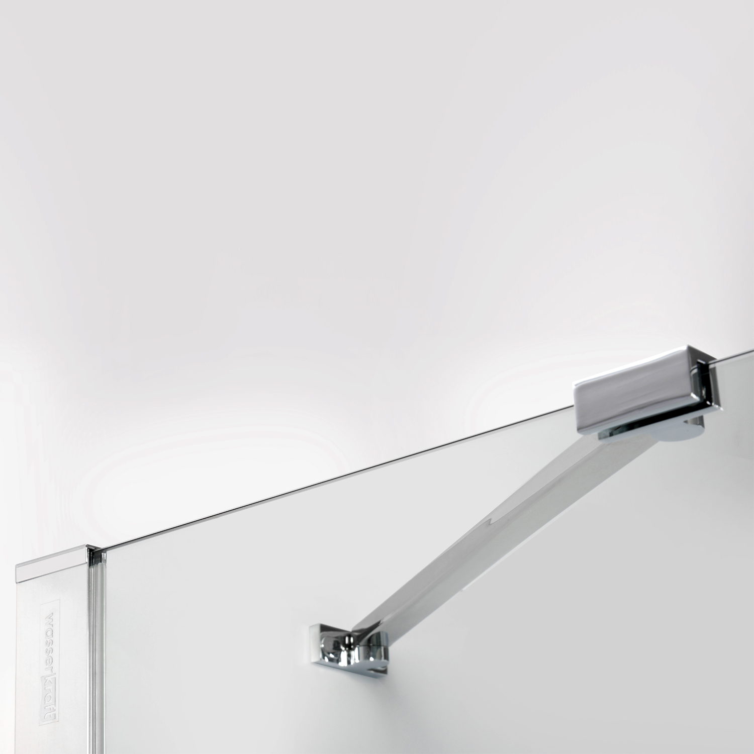 Wasserkraft Aller Стекло двери 120х200h, профиль, стекло прозрачное 10H05-SPL