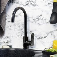 Wasserkraft Glan Смеситель для кухни однорычажный, цвет: черный 6607