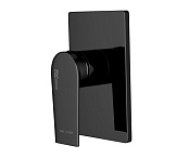 Wasserkraft Glan Смеситель для душа однорычажный, цвет: черный глянец 6651